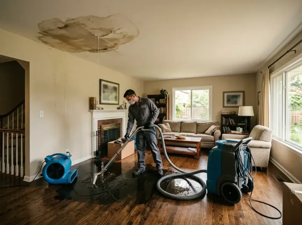 attic-pipe-burst-ceiling-drip-008 — frequently asked questions, Water Damage Restoration & Carpet Care in Brentwood, TN